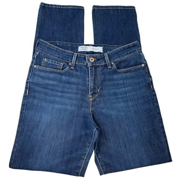 Jones New York Signature Straight Leg Jeans Size 14 Women's - Picture 2 of 12